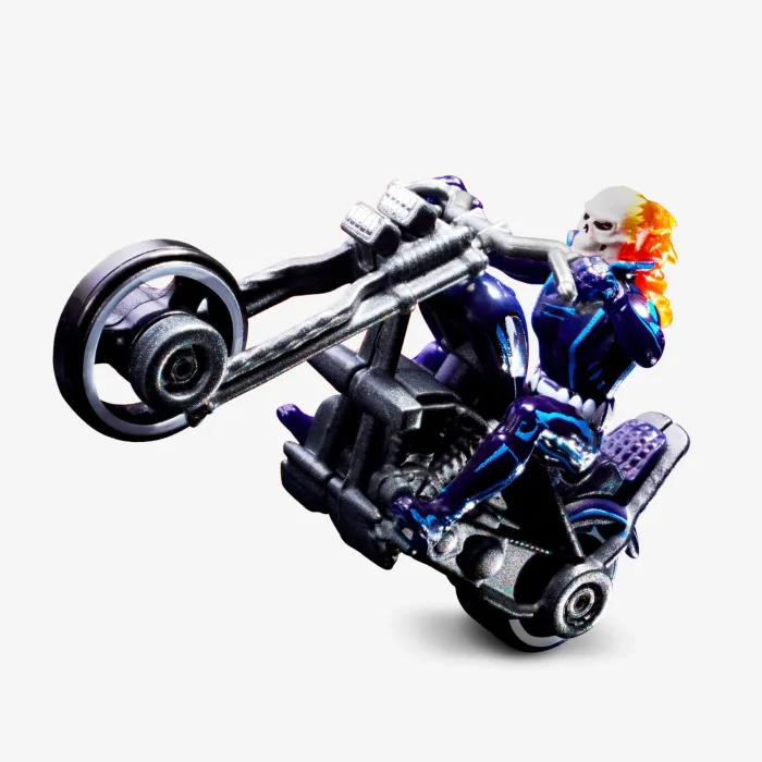 Hot Wheels - MARVEL Ghost Rider Motorcycle & Figure Collectible